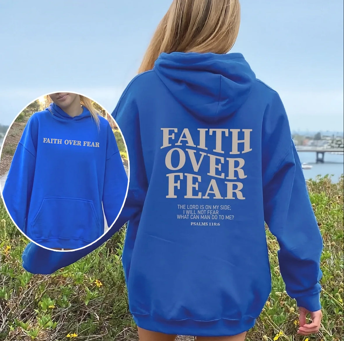 Faith Over Fear hoodie