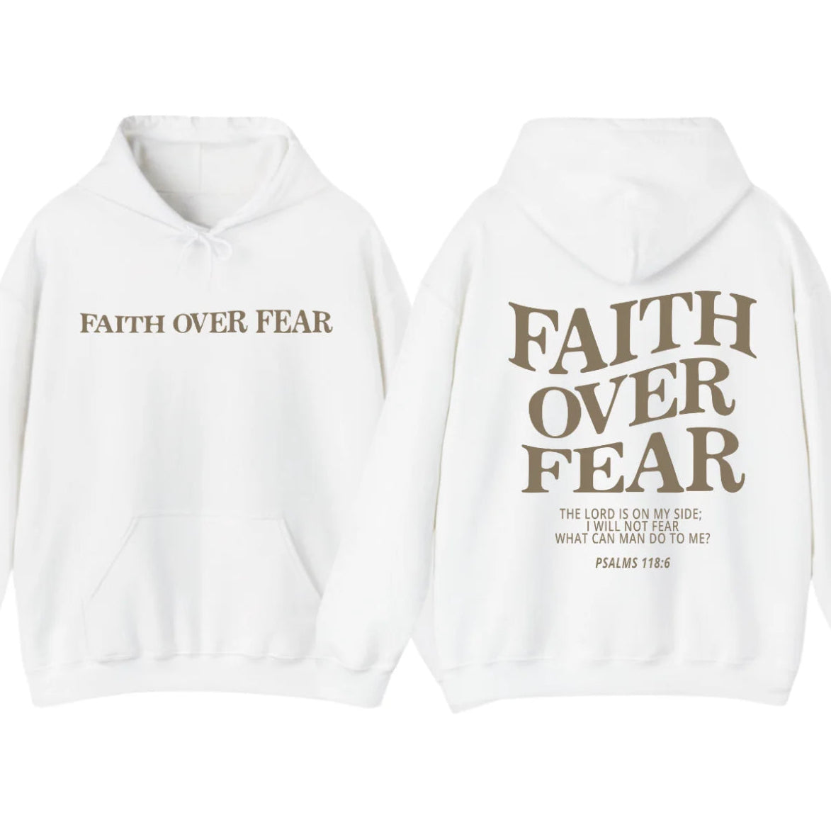 Faith Over Fear hoodie