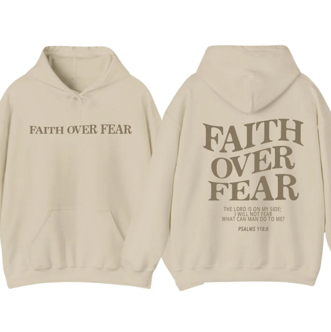 Faith Over Fear hoodie