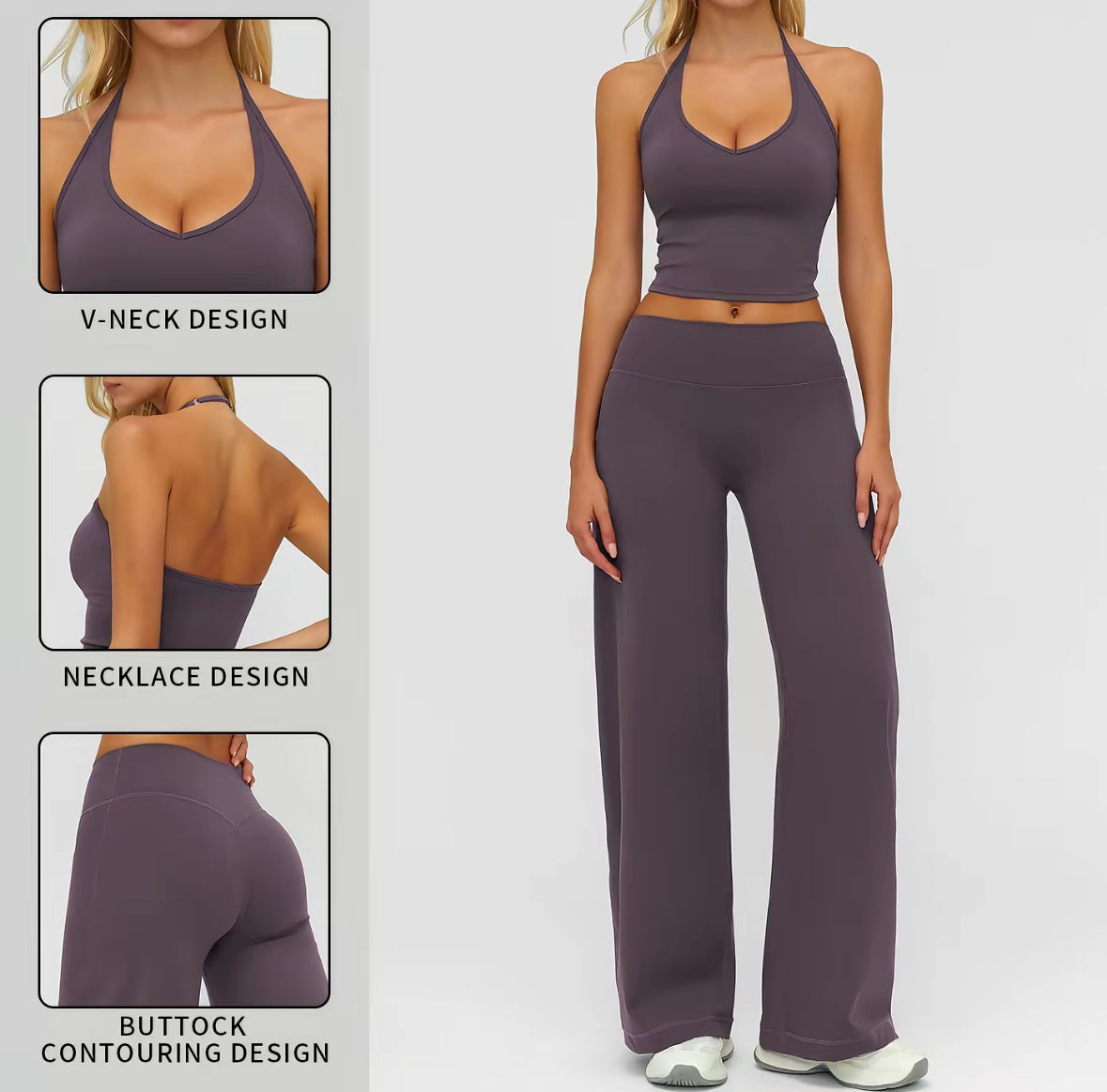 Hourglass Halter Set