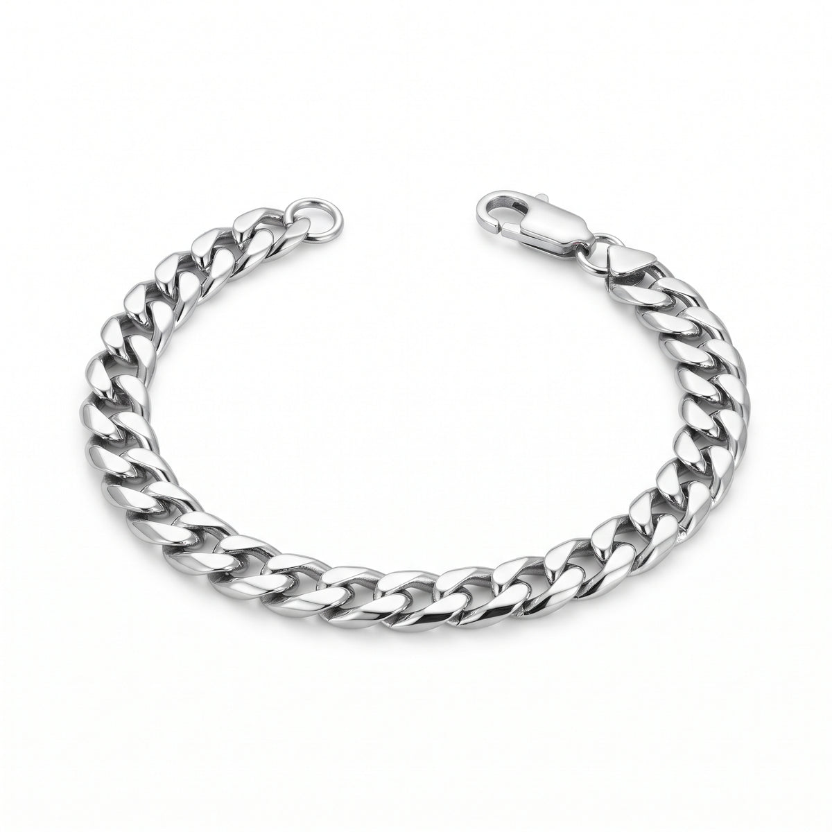 Men's Stainless Curb Chain Bracelet