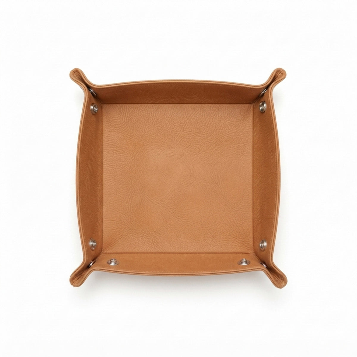Men's Faux-Leather Valet Tray back view