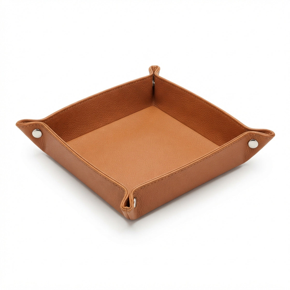 Men's Faux-Leather Valet Tray