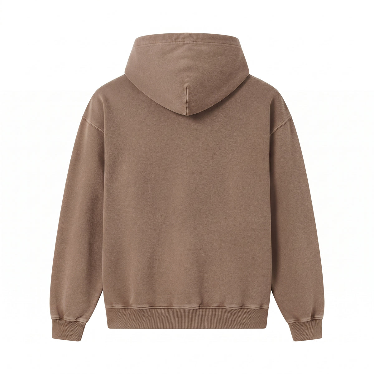 Men's Heavyweight Garment-Dyed Pullover Hoodie back view