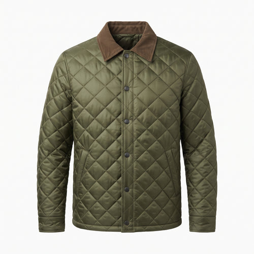 Men's Diamond-Quilted Liner Jacket