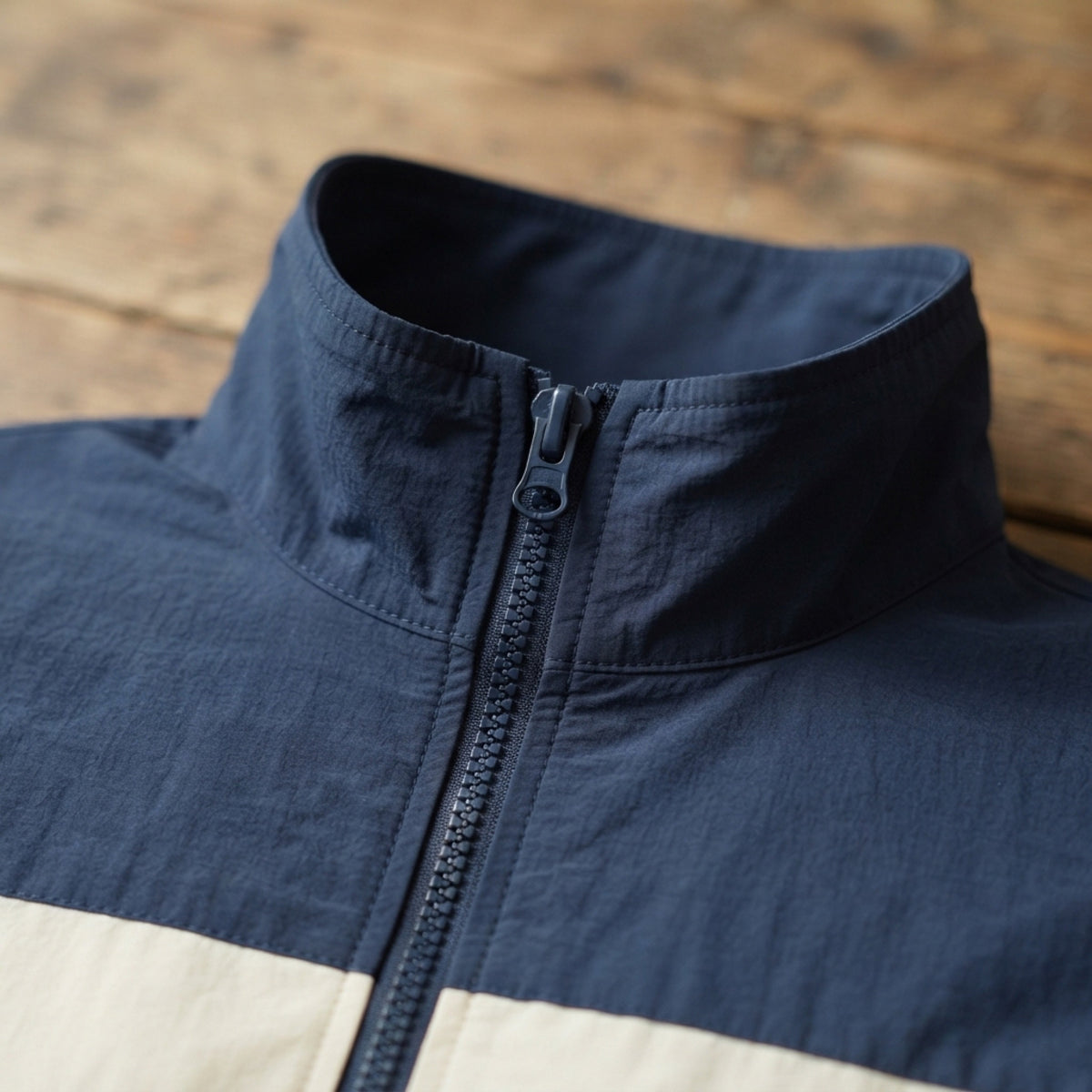 Men's Colorblock Nylon Track Jacket lifestyle photo