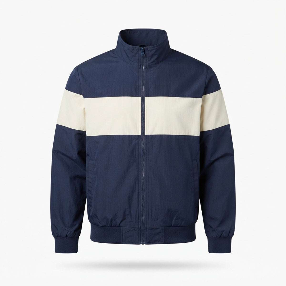 Men's Colorblock Nylon Track Jacket