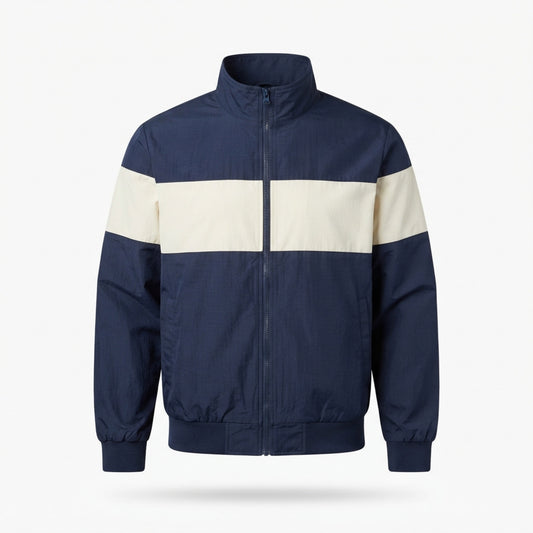 Men's Colorblock Nylon Track Jacket