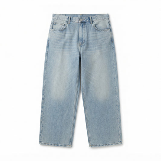 Men's Baggy Wide-Leg Jeans