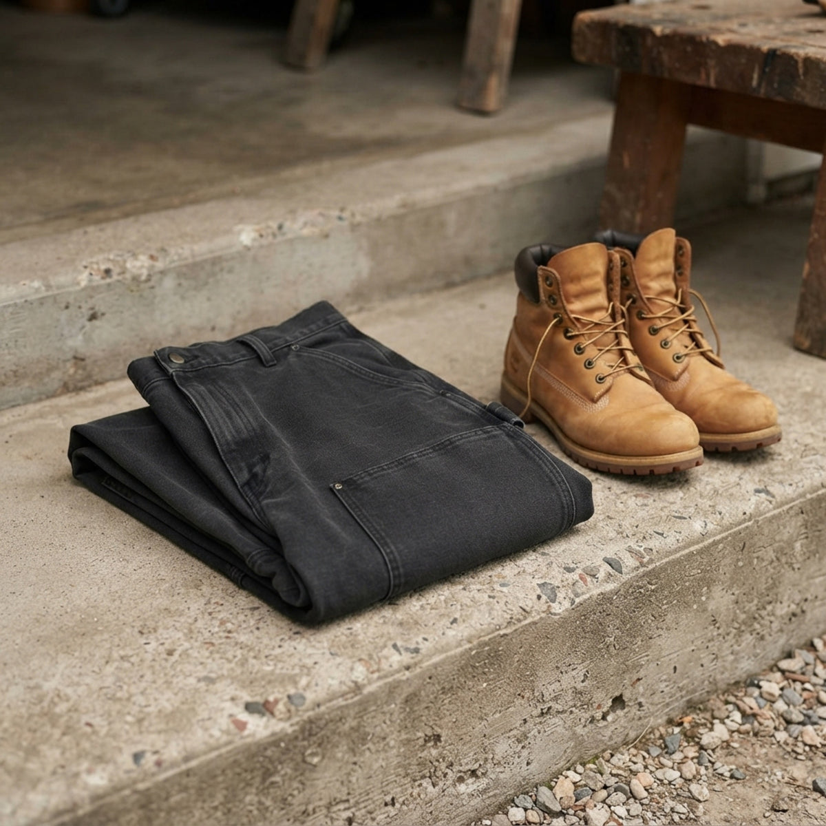 Men's Double-Knee Carpenter Pants lifestyle photo