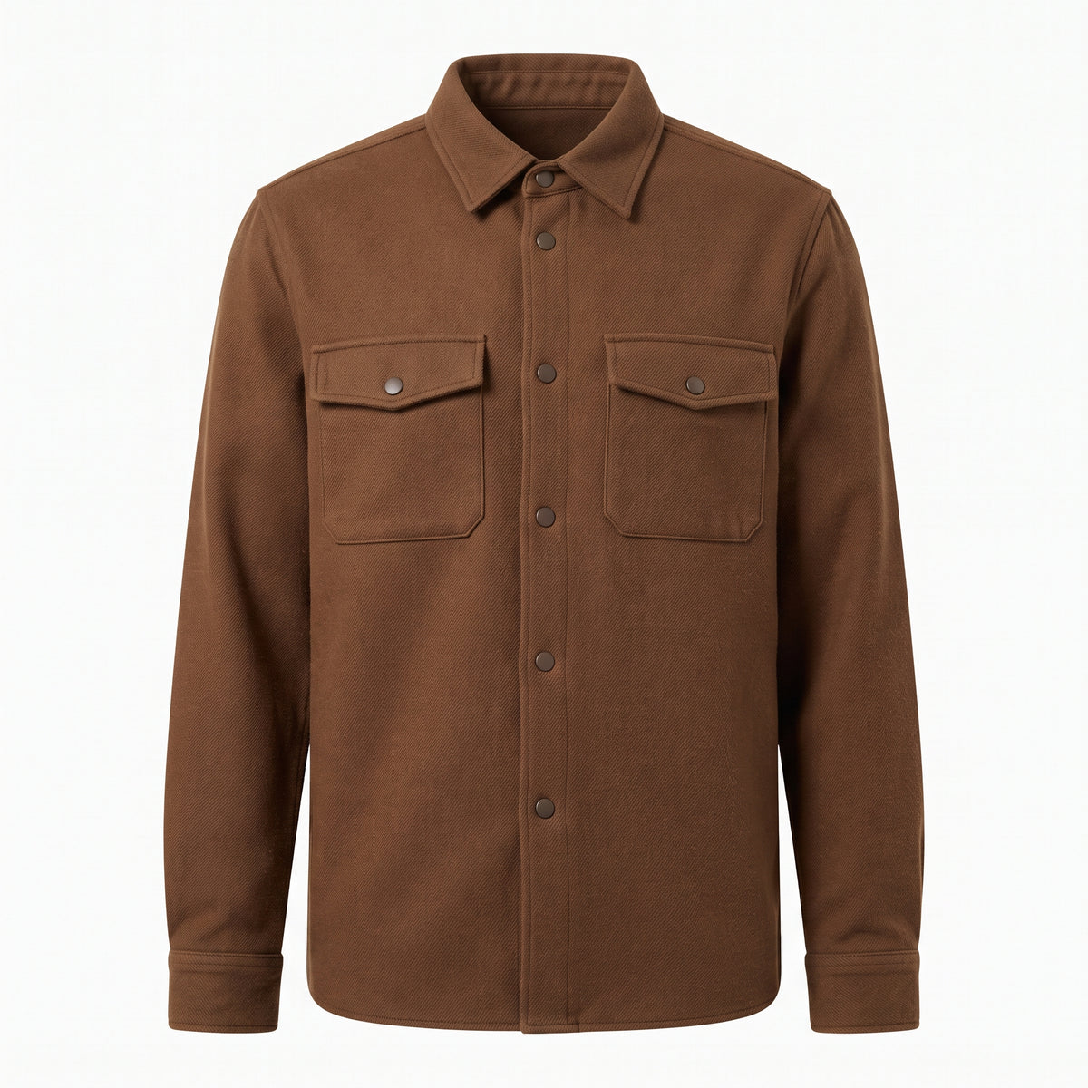 Men's Brushed Twill Overshirt