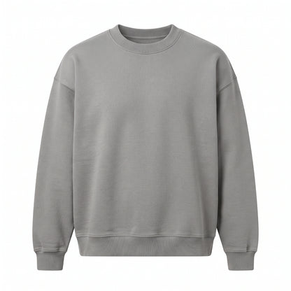 Men's Oversized Heavyweight Cotton Crewneck