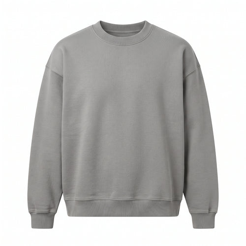 Men's Oversized Heavyweight Cotton Crewneck