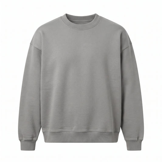 Men's Oversized Heavyweight Cotton Crewneck