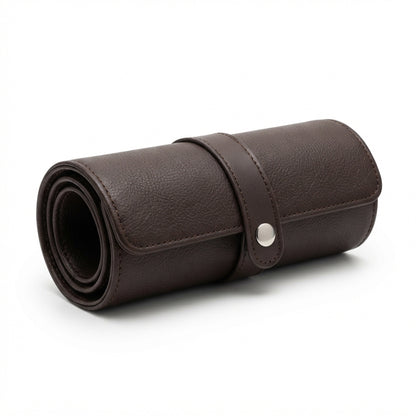 Men's Faux-Leather Watch Roll