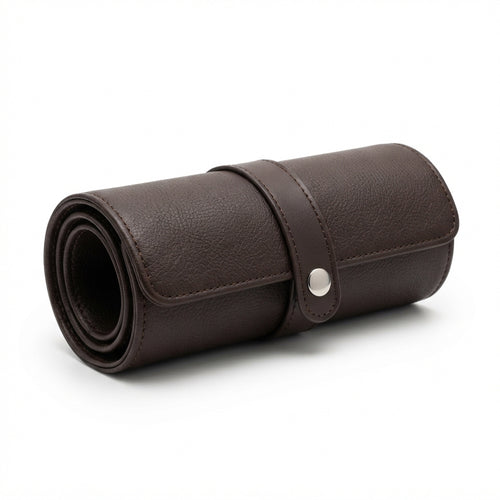 Men's Faux-Leather Watch Roll