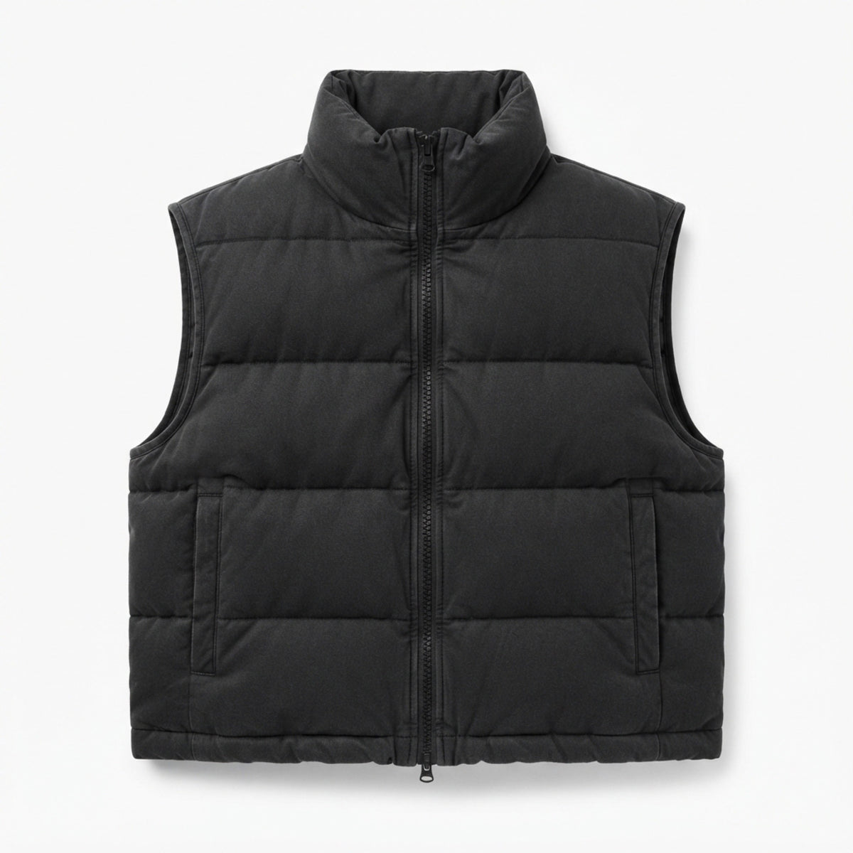 Men's Cropped Puffer Vest