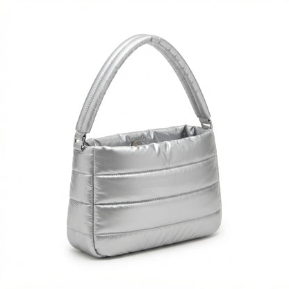 Women's Quilted Puffer Shoulder Bag
