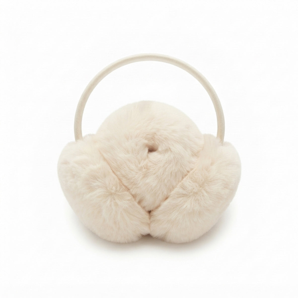 Women's Faux-Fur Earmuffs back view