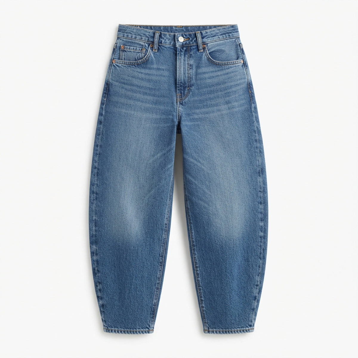 Women's Barrel-Leg Jeans