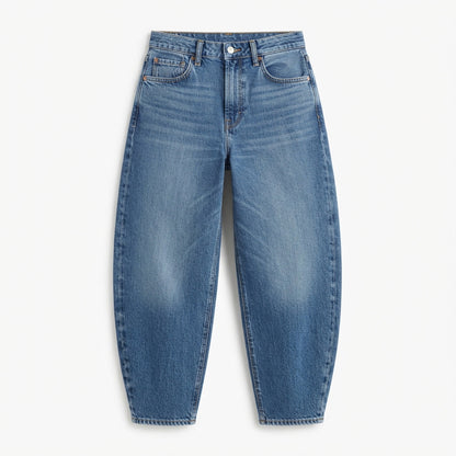 Women's Barrel-Leg Jeans