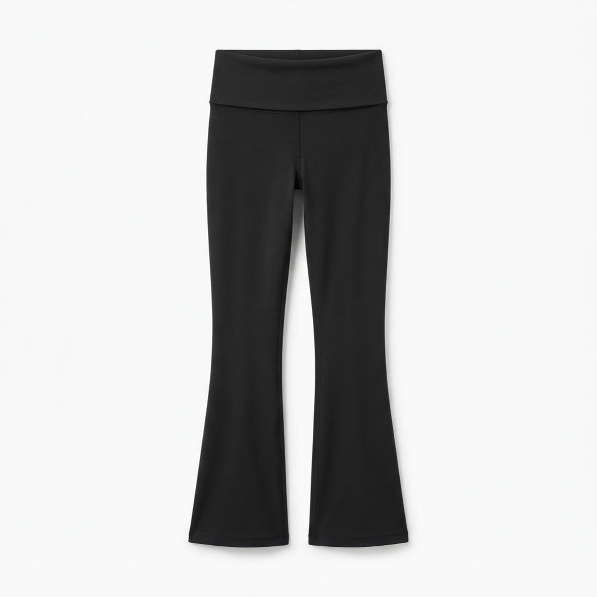 Women's Fold-Over Waist Flare Leggings