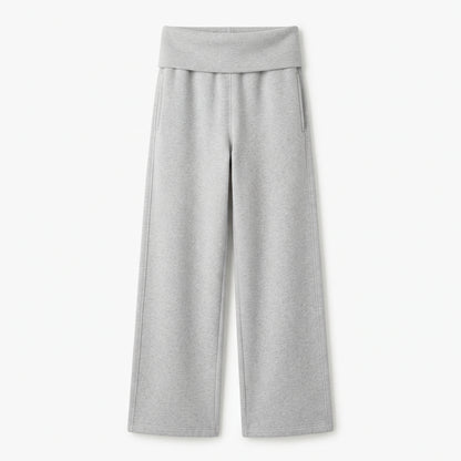 Women's Wide-Leg Fleece Sweatpants