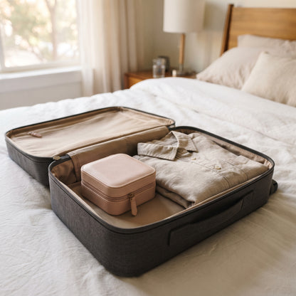 Women's Travel Jewelry Case lifestyle photo